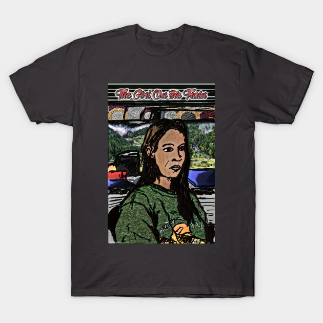 The Girl on the Train T-Shirt by ImpArtbyTorg